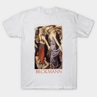 Dancing Bar in Baden-Baden by Max Beckmann T-Shirt